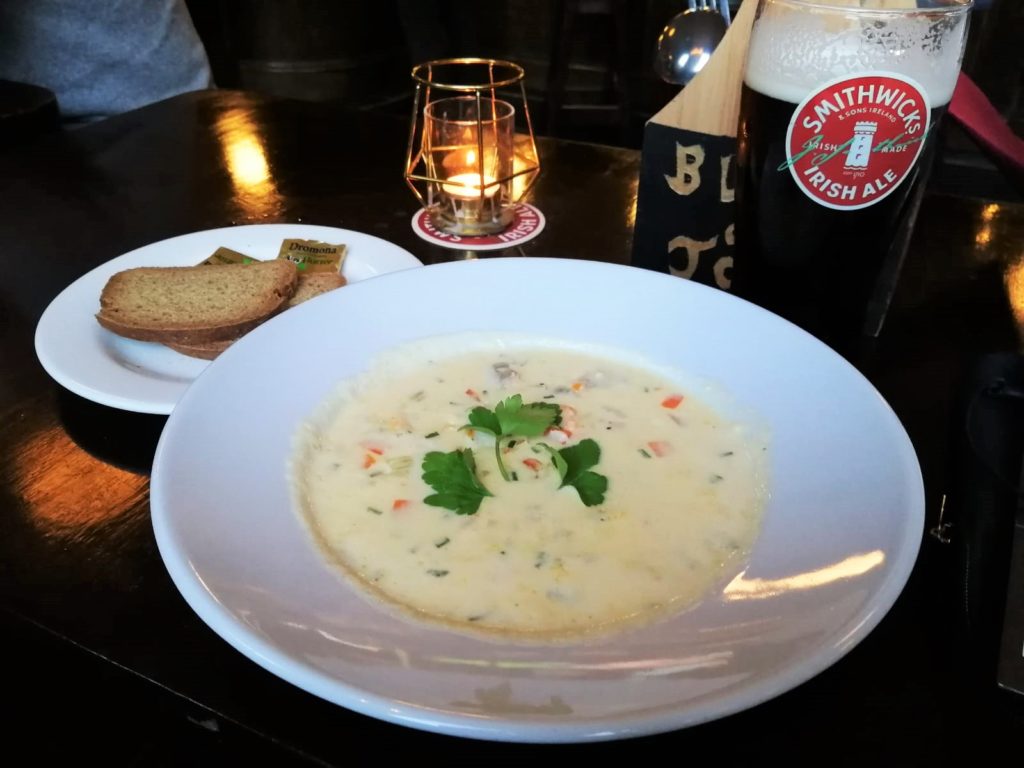 Cibo irlandese: 10 piatti irlandesi tipici - Seafood Chowder/zuppa di pesce